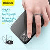 Baseus Mini Phone Ring Finger Ring Holder Metal Phone Stand Mount Portable Ring Holder for Xiaomi Samsung Tablet Mobile Phone ► Photo 3/6