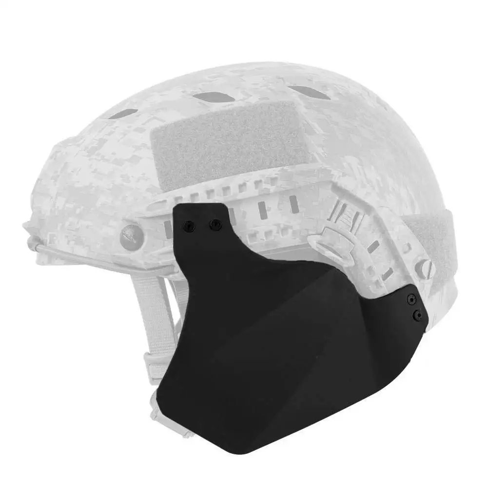 

Side Cover For Fast Helmet Rail Airsoft Military Tactical Helmet Accessories Soft Rubber Material Two Ear Protection Covers