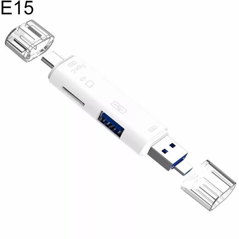 Мини портативный микро USB 2,0 тип-c TF флэш-цифровой считыватель карт OTG адаптер