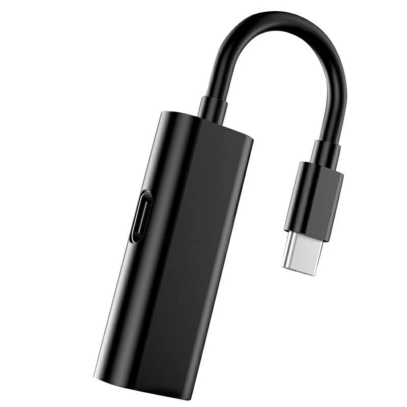 Type C мобильный телефон адаптер для Xiaomi Huawei Зарядка прослушивание песня 2 в 1