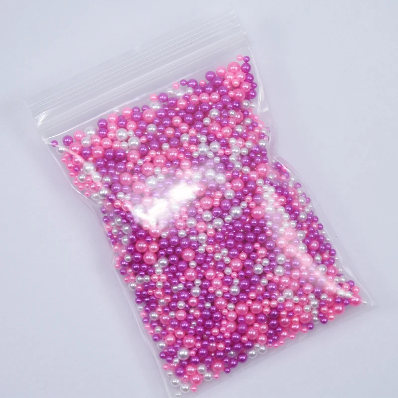 

1Bag *50g Nail Pearl Rhinestone 12-Option Round Peal Beads Stone For DIY Nail Tips Art Glitter Accessory Decoration Pearls x1pcs
