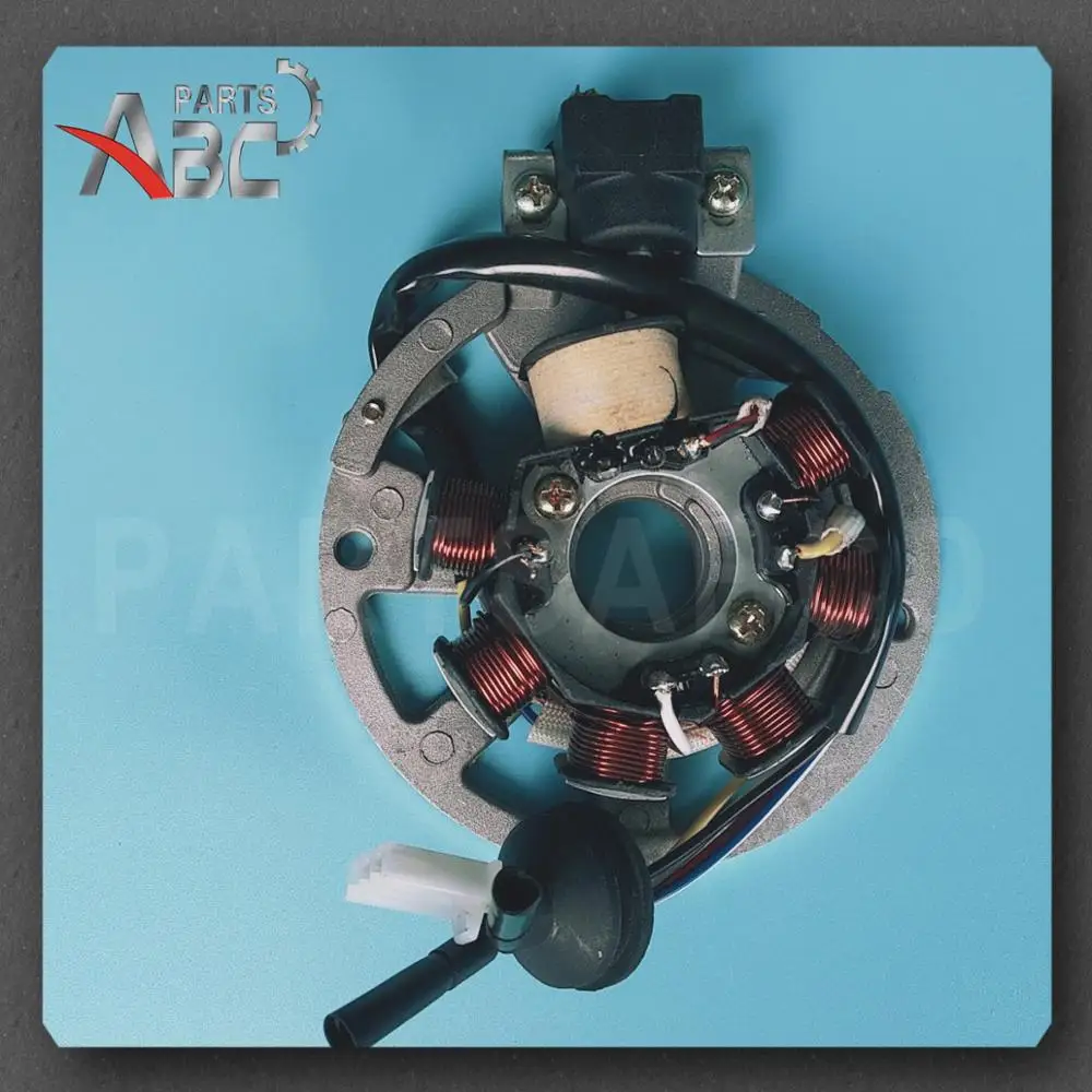 7 Bobina Pole Statore Per Yamaha Minarelli Jog, Eton, Cinese 50Cc 2 Tempi, E139