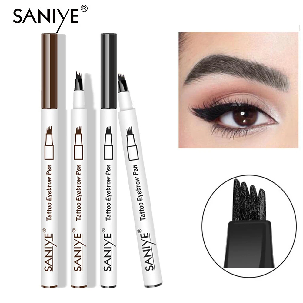 Saniye 3 Farbe Augenbraue Bleistift Wasserdicht Augenbrauen Tattoo Stift Dunne Stift Augenbraue Enhancer Make Up Augenbraue Bleistift M315 Augenbrauen Verstarker Aliexpress