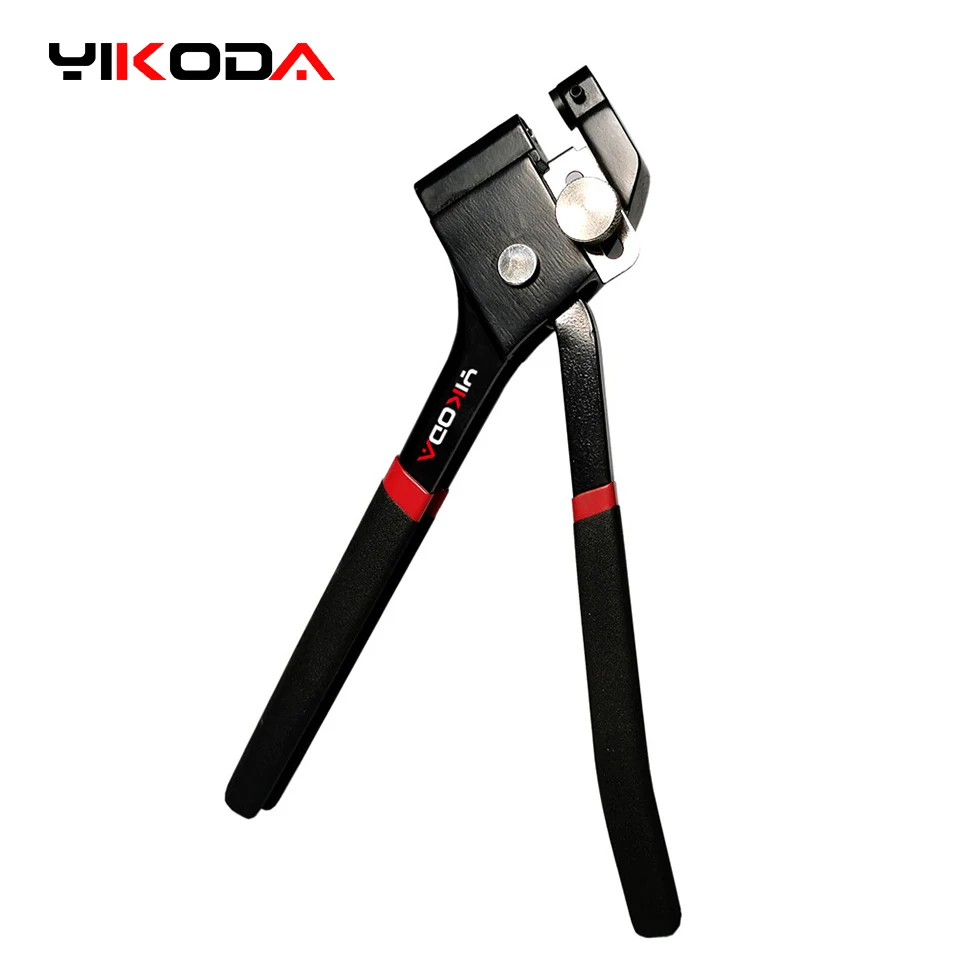

YIKODA 3.2mm 4.2mm Iron Plate Manual Puncher Metal Aluminum Side Advertising Word Stainless Steel Letter Punching Pliers