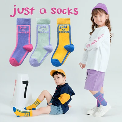 Baby Lotus 3 Pairs High Quality Winter Thick Kids Socks Children Ruffle Patchwork Dots Fashion Boys Girls School Sports Socks - Цвет: C3