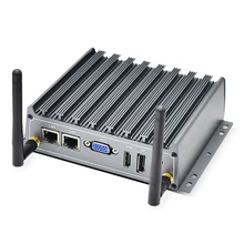 2021 barato fanless industrial pc intel core i7 4500u i5 windows10 linux desktop computador 4 * usb3.0 2 * lan vga dp 4k hd htpc wifi