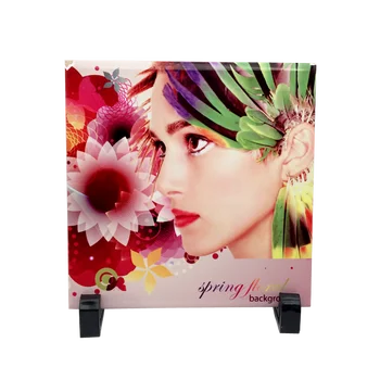 

Free Shipping 2pcs/lot 15*15cm Blank Sublimation China Phase Plate DIY Gift Printing Sublimation Ink Transfer Print