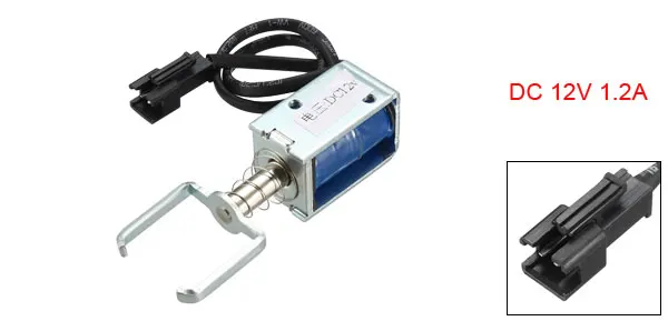 3mm 350g 0mm 600g UXCELL 1PCS Push Pull Type Solenoid Electromagnet Open Frame Linear Motion for Home Appliances Vending Machines 6 sizes - Цвет: 3mm 350g 0mm 600g