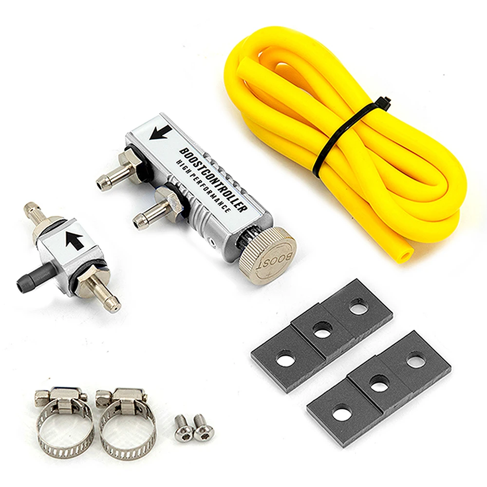 Turbo Engine Boost Controller,ANGGREK 1-30 PSI Car Universal Adjustable Turbo Charger Closed Loop Manual Boost Controller Aluminum alloy Universal fit for turbo engines