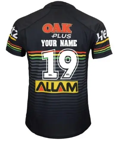 PENRITH PANTHERS Регби Джерси Размер: S-3XL - Цвет: Print name number