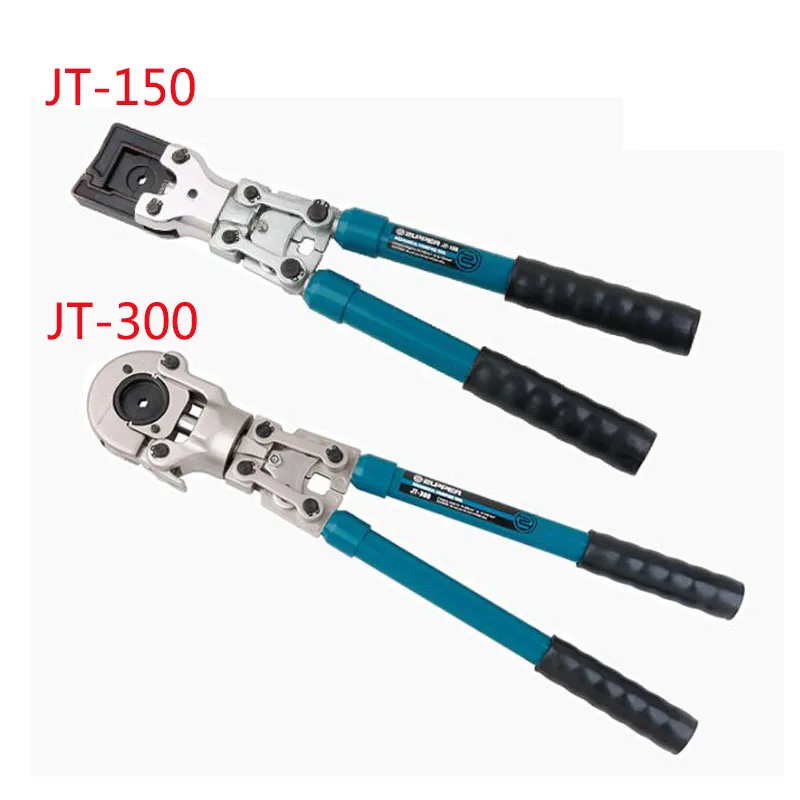 Механические обжимные плоскогубцы JT-300 ручная опрессовка плоскогубцы холодные обжимные плоскогубцы обжим медь-алюминий 16-300 мм клеммы
