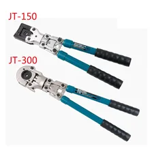 Механические обжимные плоскогубцы JT-300 ручная опрессовка плоскогубцы холодные обжимные плоскогубцы обжим медь-алюминий 16-300 мм клеммы