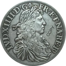 1675 французская Монета КОПИЯ