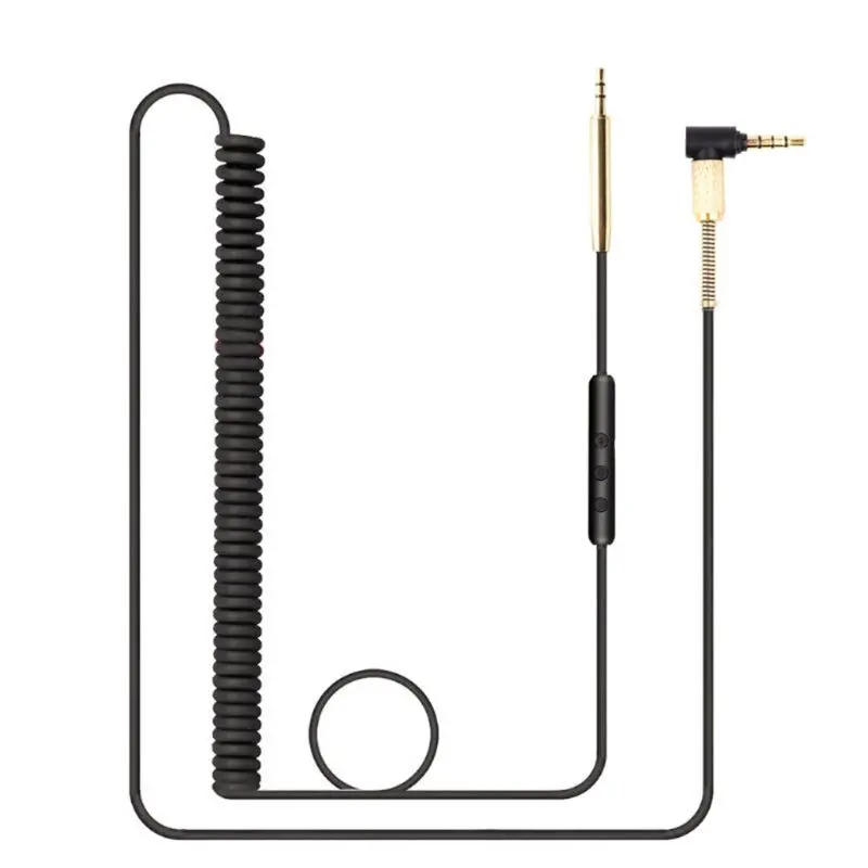 Сменный аудиокабель для AKG Y40 Y50 Y45 CREATIVE LIVE2 JBL S700 QC25 OE2 QC35 пружинный кабель
