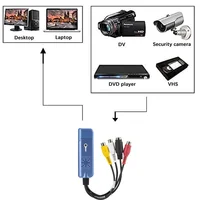 VHS to Digital Converter USB 2.0 to AV Video Converter Audio Capture Card  VHS VCR TV to Digital Converter Support Win 7/8/10 - Image 2