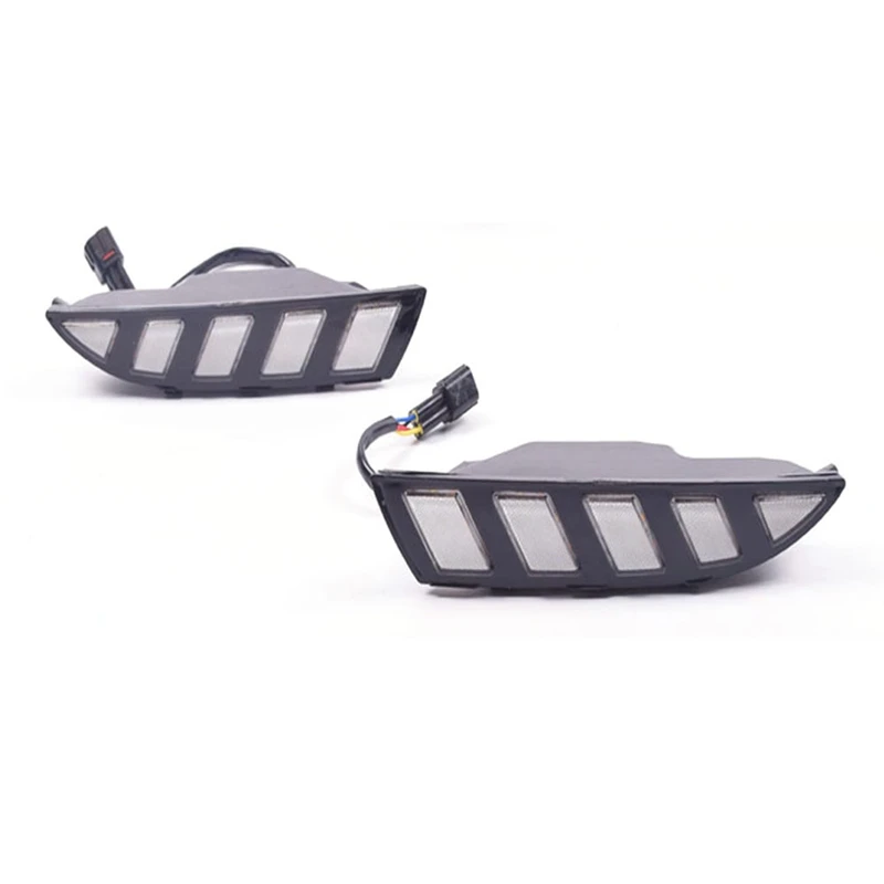 

Car Yellow Turn Signal Relay Waterproof 12V Car LED DRL Daytime Running Light for Scirocco 2011-2015