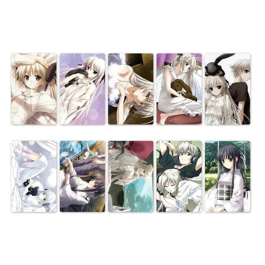 10 шт. Yosuga no Sora аниме карты наклейки s DIY водонепроницаемый скраб карты наклейки детские игрушки наклейки s коллекция подарок