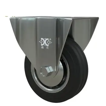 

Caster Light 4-inch Flat Top High Quality Rubber Directional Wheel Anti Winding Mute Trolley Tool