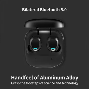 

Lyenn TWS-U9 Bluetooth 5.0 Wireless Earphones In-ear Touch Control with Mic Auto Pairing Sport Headset with Charging Box