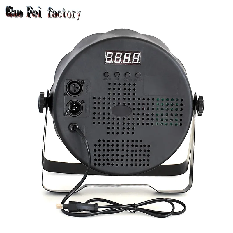 Миниатюрное сценическое освещение Par Led RGB высокого качества плоская