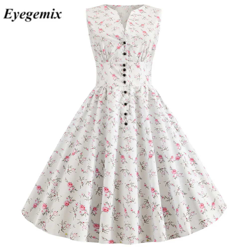 Женская обувь в винтажном стиле Сезон лето платье желтого цвета горошек 50S 60 Pin Up