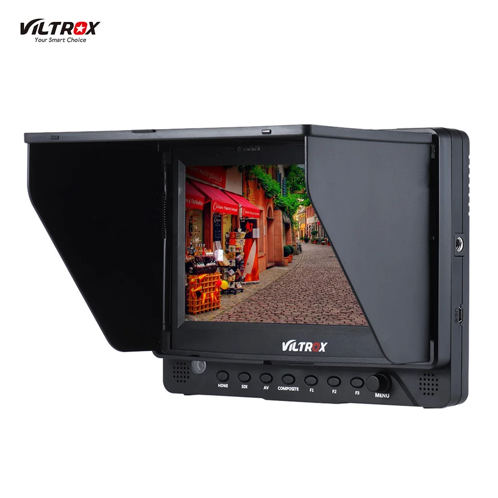 

VILTROX DC-70EX 4K Porfessional 7 Inch HD LCD Clip-on Camera Video Monitor 1024 * 600 for Canon Nikon Sony Pentax Olympus DSLR