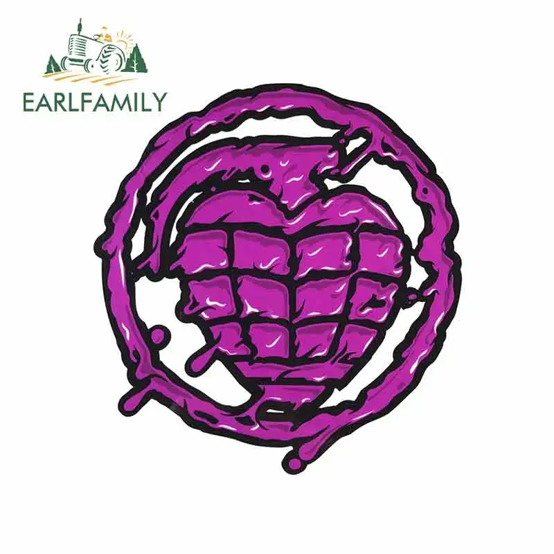 EARLFAMILY 13 см x 12 2 для Thunder grenade автомобильные наклейки виниловые JDM бампер багажник