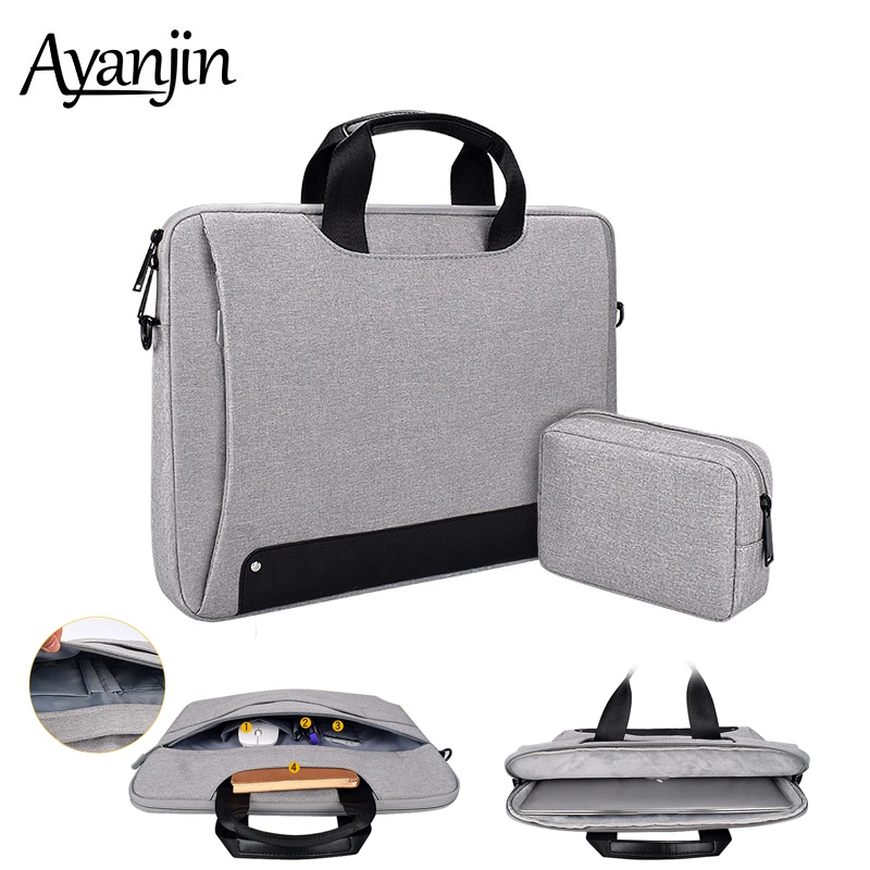 Новая сумка для ноутбука водонепроницаемые Наплечные сумки MacBook Xiaomi lenovo 13 14 1 15 6
