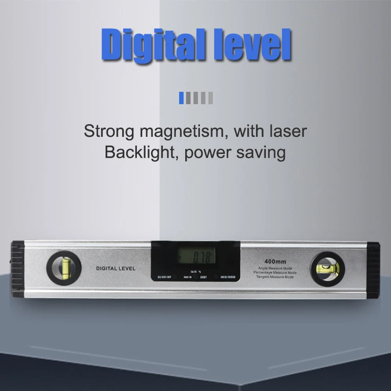  0-1000mm Digital Level Meter Electronic Digital Level Protractor Angle Finder ALI88