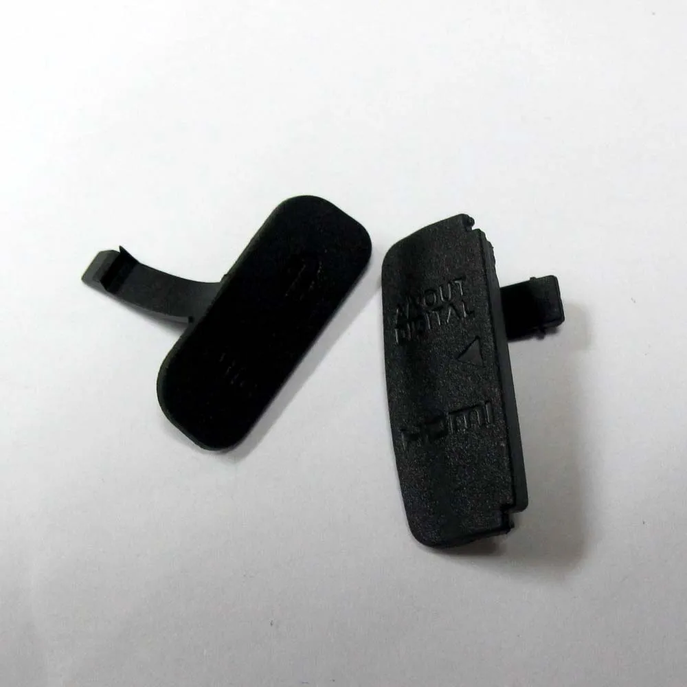 NewA Front Grip Side Back Thumb Rubber Cover Unit For Canon For EOS 600D Rebel T3i Kiss X5 Adhesive Tape 600D USB Rubber