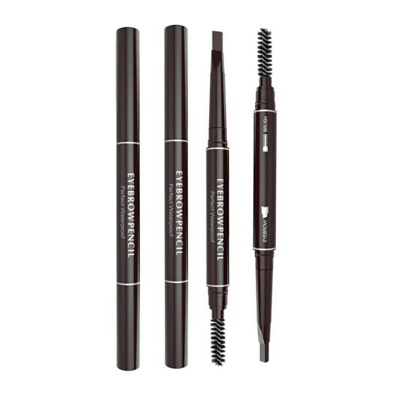 5 Colors Automatic Eyebrow Pencil 3D Microblading matte Eyebrow Tattoo Dye Pen Waterproof Makeup Sketch Cosmetic Pencil TSLM1