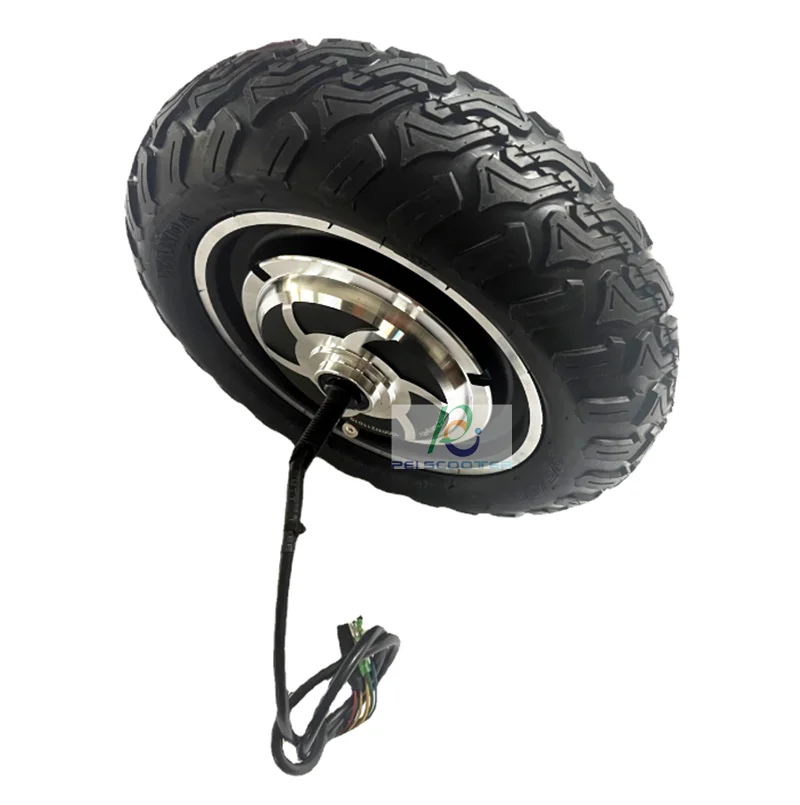 10 inch tyre dual axles brushless scooter hub wheel motor phub10fc