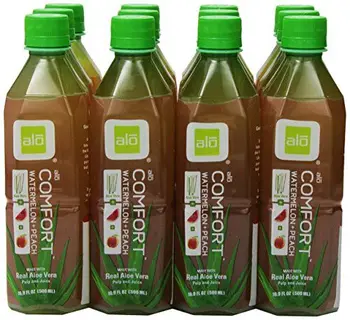 

Aloe Drink, Comfort, Watermelon, Peach & Aloe 500 ml (Pack of 12)