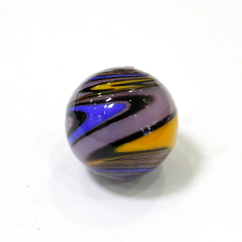 25MM Custom Colorful Handmade Murano Glass Marbles Balls Ornaments Home Vase Bonsai Decor Accessories Game Pinball Toys For Kids — view 3