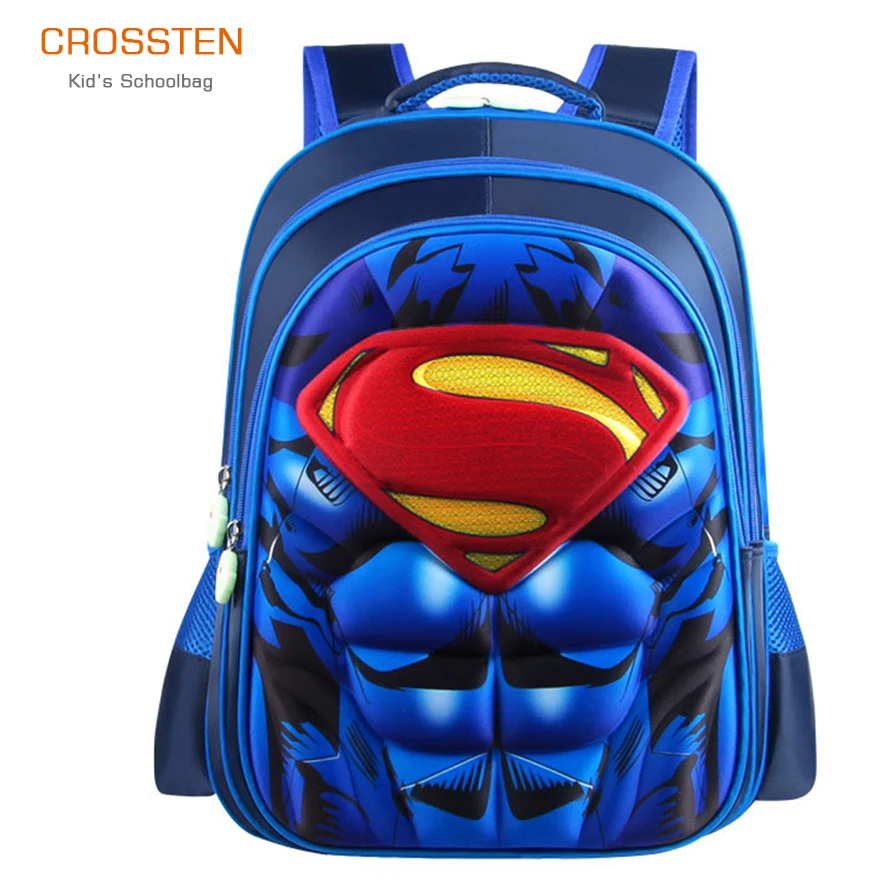 Backpack Boys Kindergarten Primary-School Mochila Spider Animal-Design Waterproof Cartoon-Pattern