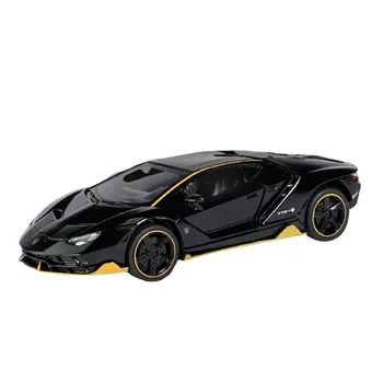 

Vehicle Birthday Gift Pull Back Mini Figures Toy Car Diecast Model Alloy Simulation With Light Children Open Door Kids Music