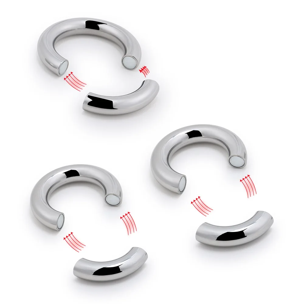 Сверхмощный мужской магнитный шарик из нержавеющей стали 304 Растяжитель мошонки