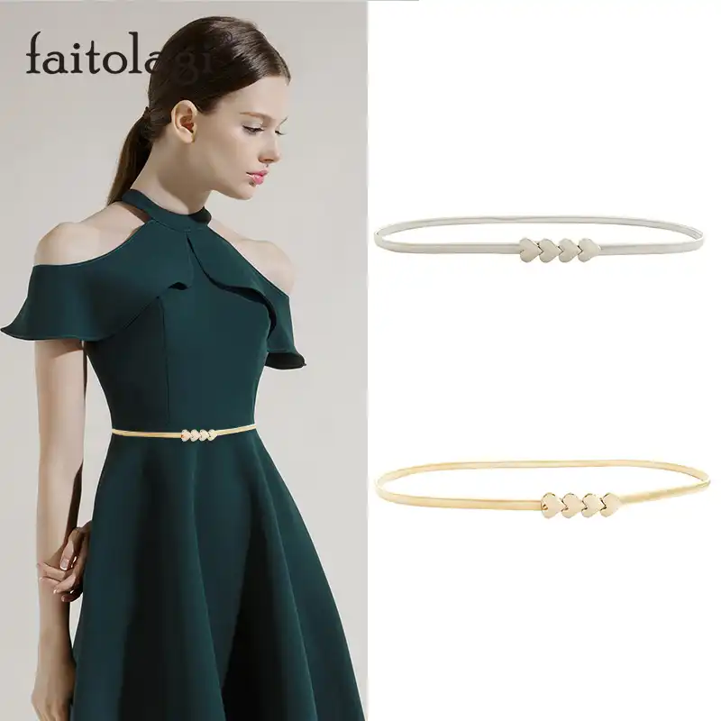 ladies waist belts for dresses