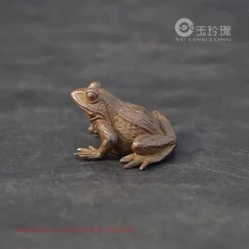 

Solid copper frog handlebars