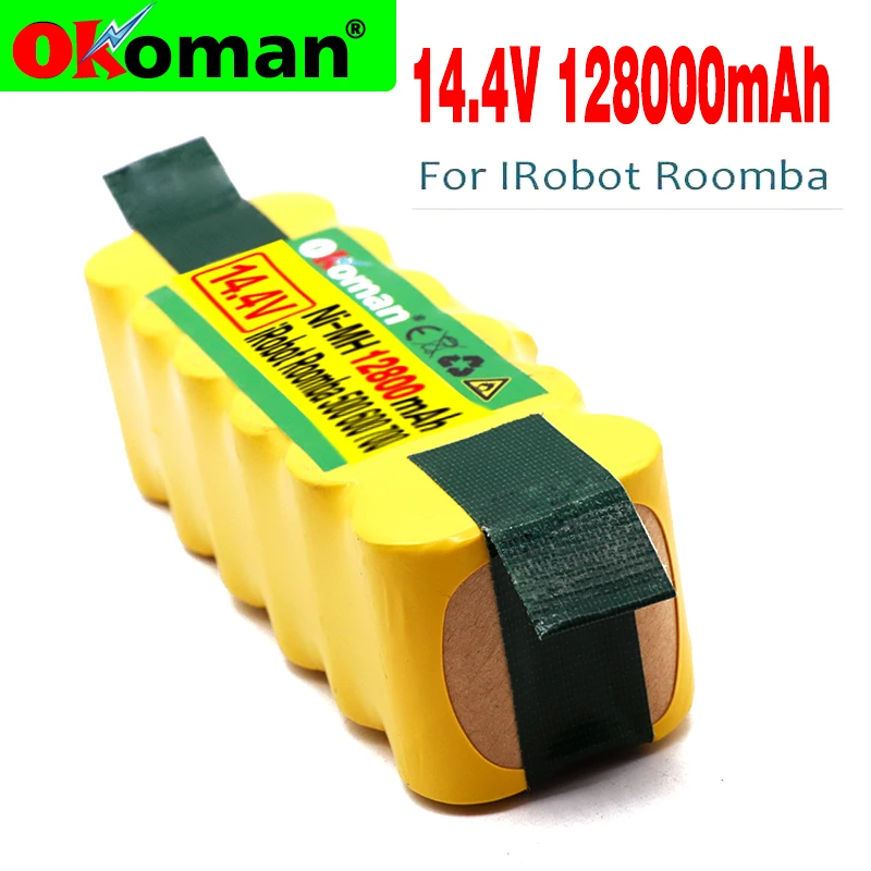 Высокая Ёмкость 12000 мА/ч, 14,4 V Батарея для iRobot Roomba пылесос 500 530 540 550 620 600 650 700 780 790 870