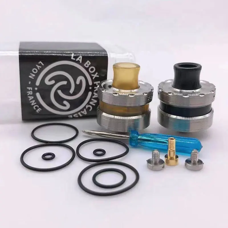 Распылитель Le Dripper RDA 22 мм 316ss с одной катушкой обслуживаемый резервуар BF vs haku drop solo