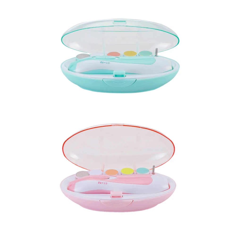 Новая электрическая пилка для ногтей для младенцев инструмент безопасный триммер для ухода за пальцами ног ногти для детей