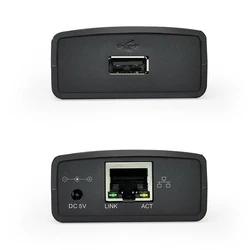 Serveur d'impression réseau sans fil Ethernet vers USB WL NU78M41, adaptateur d'imprimante 10/2.0 Mbps, accessoires remplaçables en plastique, 100 