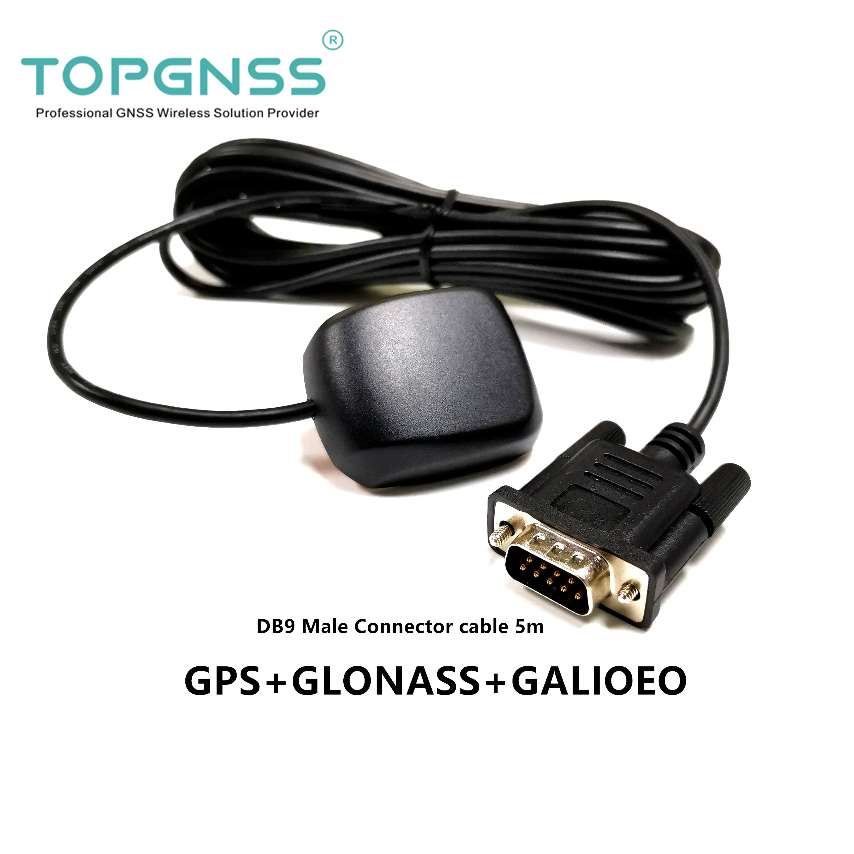 TOPGNSS RS232 gps receiver antenna module glonass receive Dual mode Industrial control quality DB9 male GN200L agriculture | Автомобили и