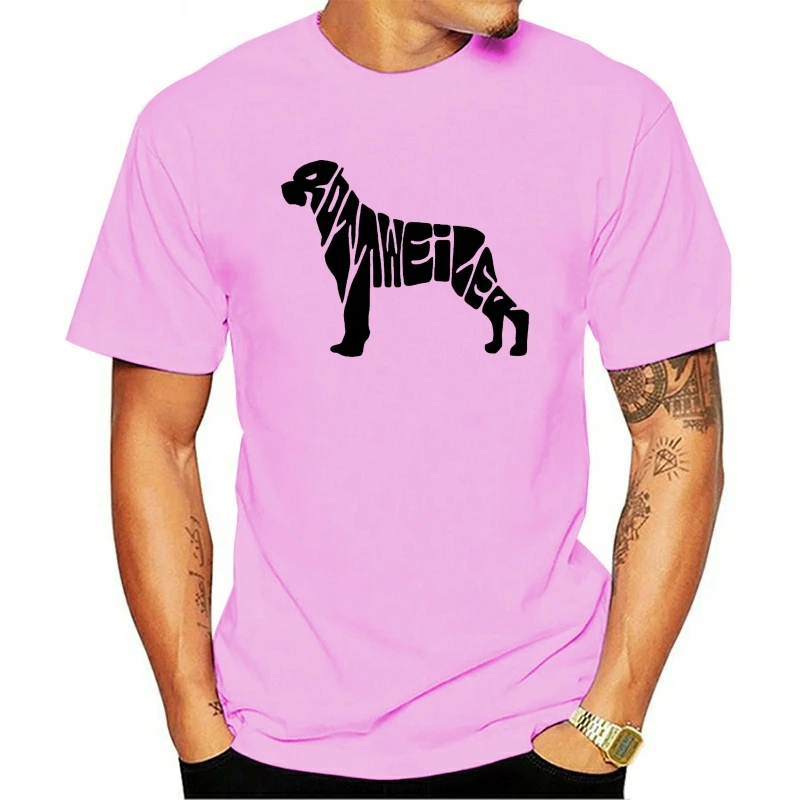 2021 Hot Sale Fashion T-shirt Cotton ROTTWEILER Dog Mom Pet Lover Fur Baby Men's &ampamp Women's Unisex Tee | Мужская одежда
