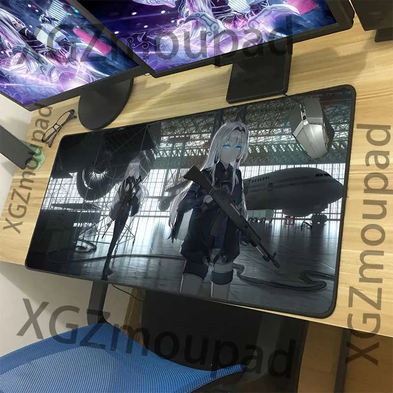 Большой игровой коврик для мыши XGZ Aircraft HD на заказ черный с блокировкой кромки