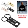 2Pcs Custom Spotify Code Keychain Keyring Scannable Playlist Song Clear Acrylic Song Keychain Gift for Friend ► Photo 1/6