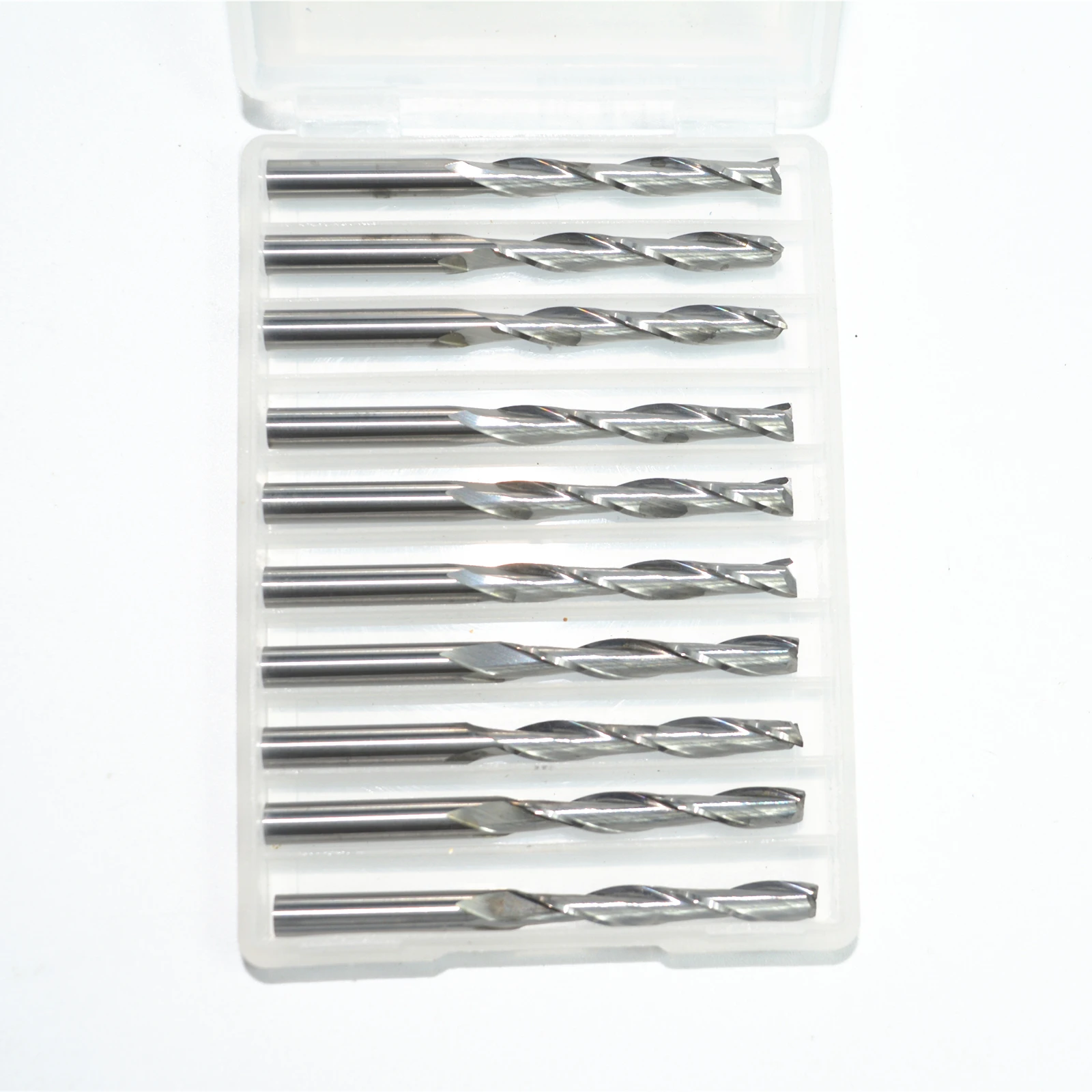 10PCS-4mm* 28mm, твердый карбид cnc Концевая мельница, Концевая фреза для деревообработки, 2 Флейта спиральная Концевая мельница, фрезы по дереву, МДФ фрезерный станок