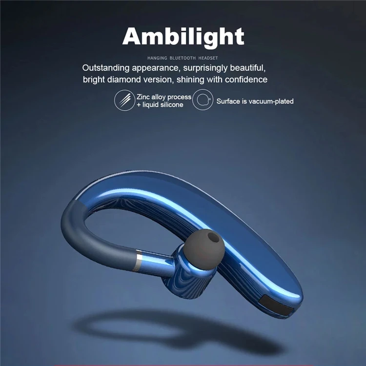 Lyenn Wireless Bluetooth Earphone Sport Stereo Headset Hands Free Calling Ear Hook with Mic for All Smart Phone Driving | Электроника