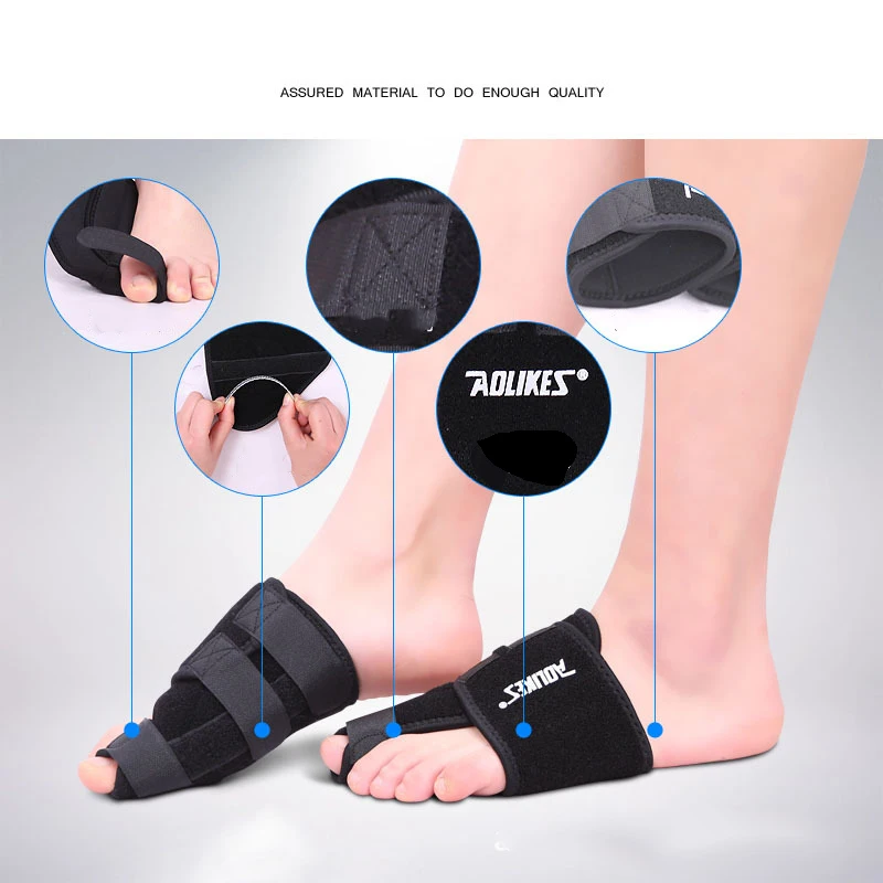 

Adjustable Sports Foot Board Pad Hallux Valgus Correction Bandage Ankle Guards Sole Big Toe Fracture Fixation Recovery Auxiliary
